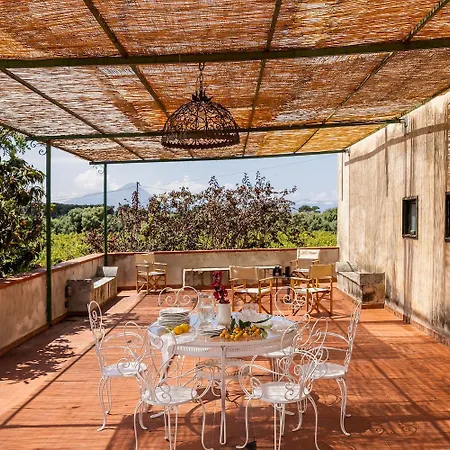 Surrounded By Nature Overlooking The Sea - Cefalu Semesterbostad Lascari